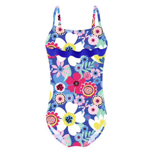 DE Mädchen Badeanzug Einteiler Bademode Schwimmanzug Swimsuit Badekleidung - Bild 55 von 63