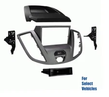 Car Stereo Radio Dash Install Kit for 2015 2016 2017 2018 2019 Ford Transit