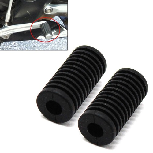 1 Pair Gear Shifter Lever Shift Pedal Kick Foot Pegs Cover Pad - Foto 9