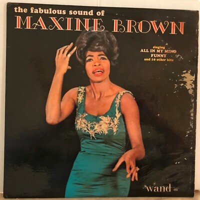 MAXINE  BROWN        LP    THE  FABULOUS  SOUND  OF 