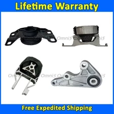 K3510 Motor, Torque Strut, & Trans Mount Set For 2007-13 Volvo C30 2.4L 2.5L FWD