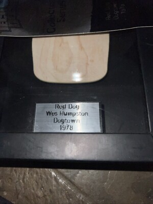 Tech Deck Collector Series Red Dog Design Wes Humpston Dogtown