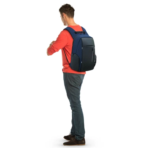 17" Oxford Anti-Diebstahl Laptop Rucksack Reise Business Schule Buchtasche mit USB-Anschluss - Bild 11 von 44