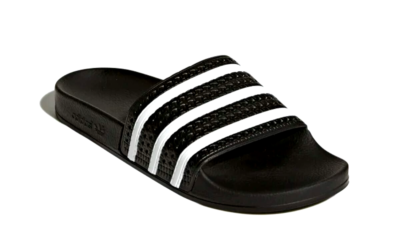 NEW ADIDAS ORIGINALS MEN'S ADILETTE TREFOIL SLIDES ~SIZE 9 #280647