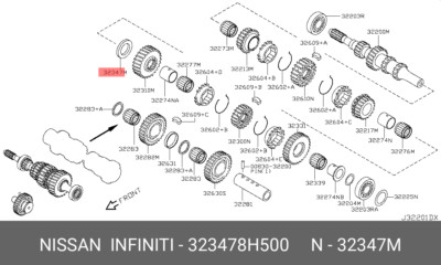 Genuine OE Ring Thrust Was 323478H500 , 32347-8H500