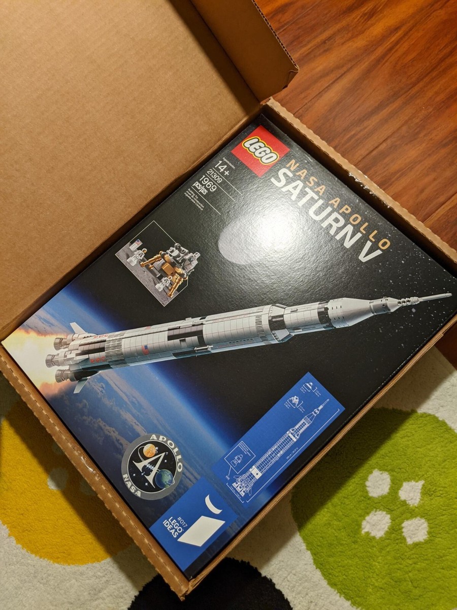 New Sealed LEGO Ideas: NASA Apollo Saturn V (21309) 1969 pcs