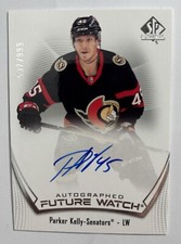 Parker Kelly Ottawa Senators 21-22 SP Authentic FWA card #140 AU RC 537/999