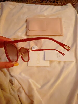 Chloé sunglasses ch0075sk 004 56 21 145 Magenta Frame Pink  display picture 2