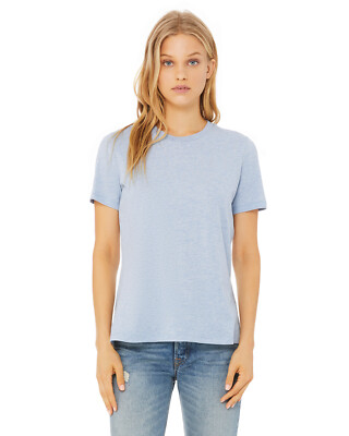 Bella + Canvas Ladies' Relaxed Jersey Short Sleeve T-Shirt B6400 Missy Fit S-3XL