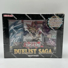 Yugioh Duelist Saga Factory Sealed Mini Box with 15 Cards! Brand New!