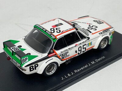 1/43 Spark BMW CSL car # 95 1st GR2 24 Hours of LeMans 1976