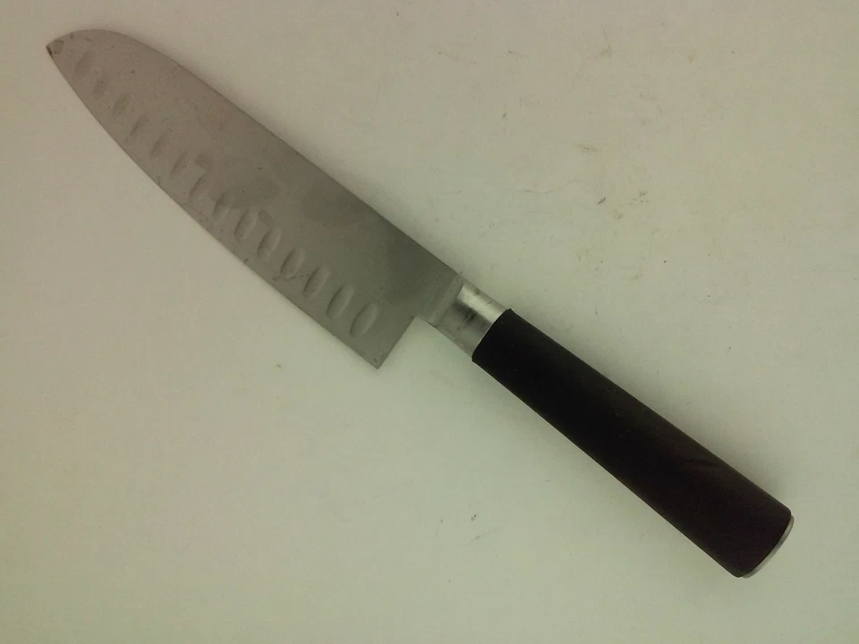Cuchillo Santoku GoodCook tierra hueca 7" Foto 3 de 4