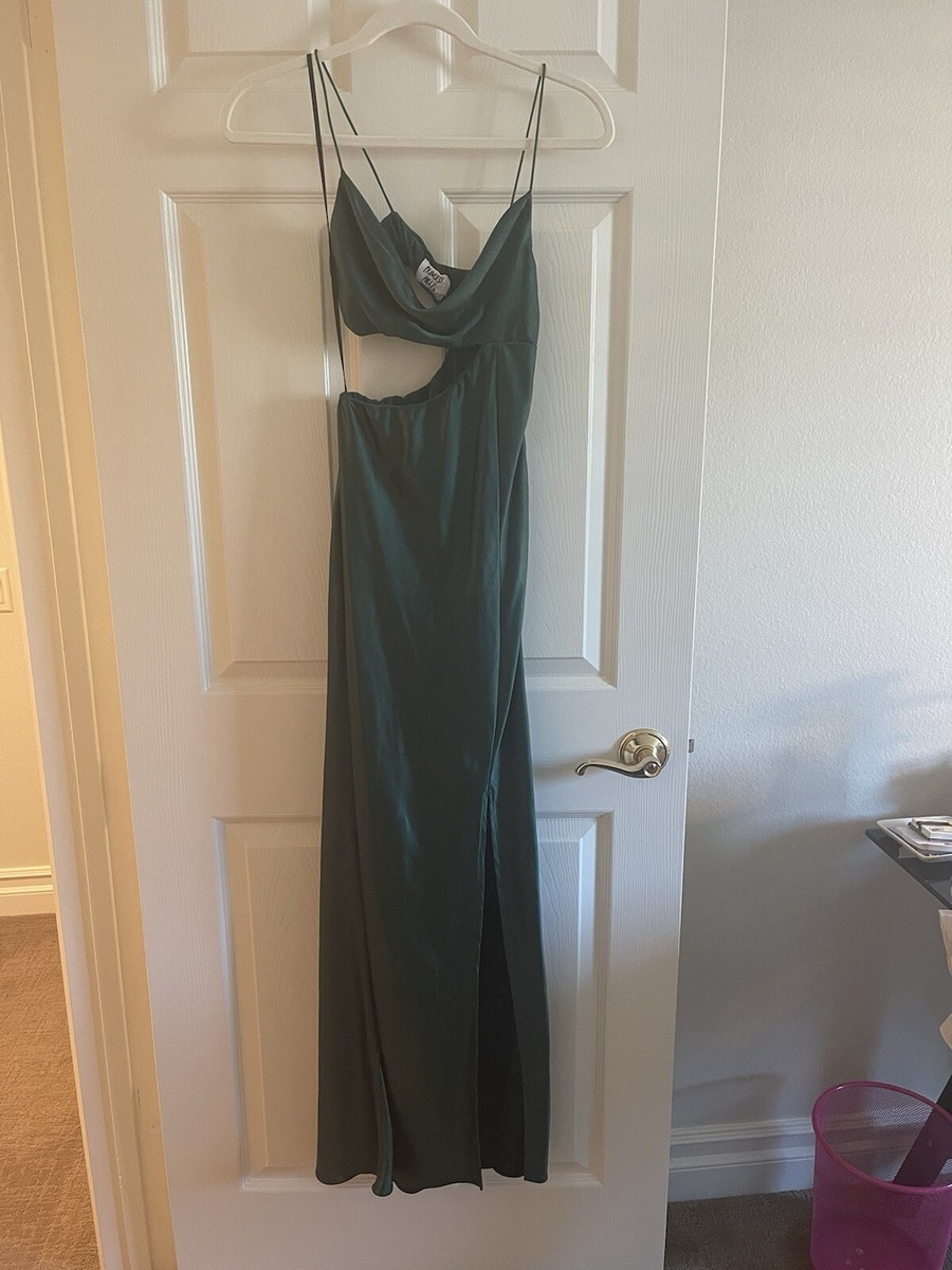 princess polly long green dress Sage Green Tulle Short Prom Dress Homecoming Dress main image 1