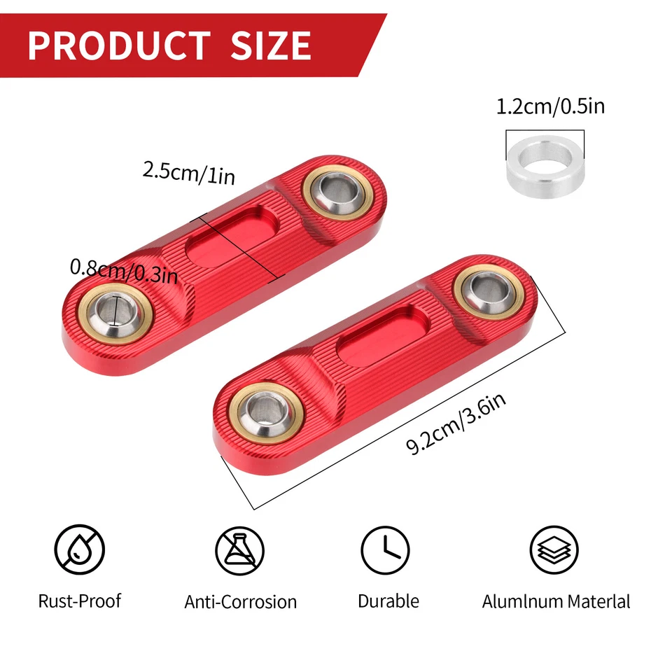 2PCS Sway Bar End Links Linkage For Can-Am Spyder RT / RT-L / RT-S 2013-2025 Foto 3 de 4