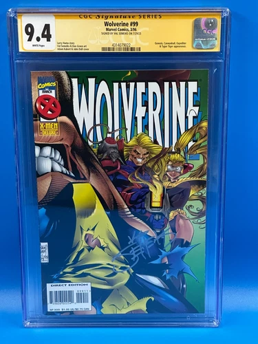 Wolverine #99 - Marvel - CGC SS 9.4 NM - Signed by Val Semeiks