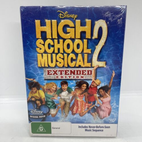 High School Musical 2  Extended Edition DVD Brand New Sealed Region 4 Free Post - Picture 1 of 3