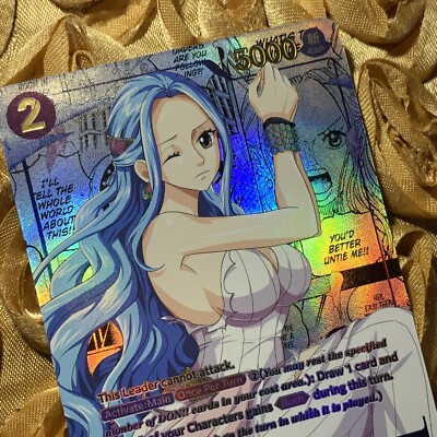 Nefertari Vivi ONE PIECE HOT LIST ACG Waifu Anime Goddess Holo