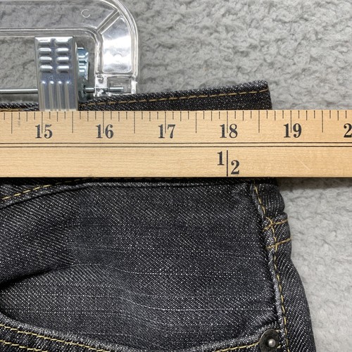 Levi Strauss 514 Slim Straight Fit Jeans Mens 37 X 32 Heather Black Denim - Picture 13 of 15
