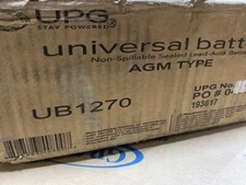 UPG UB1270 12V 7Ah SLA Battery for Speedrite S500 Solar Energizer - 4 Pack