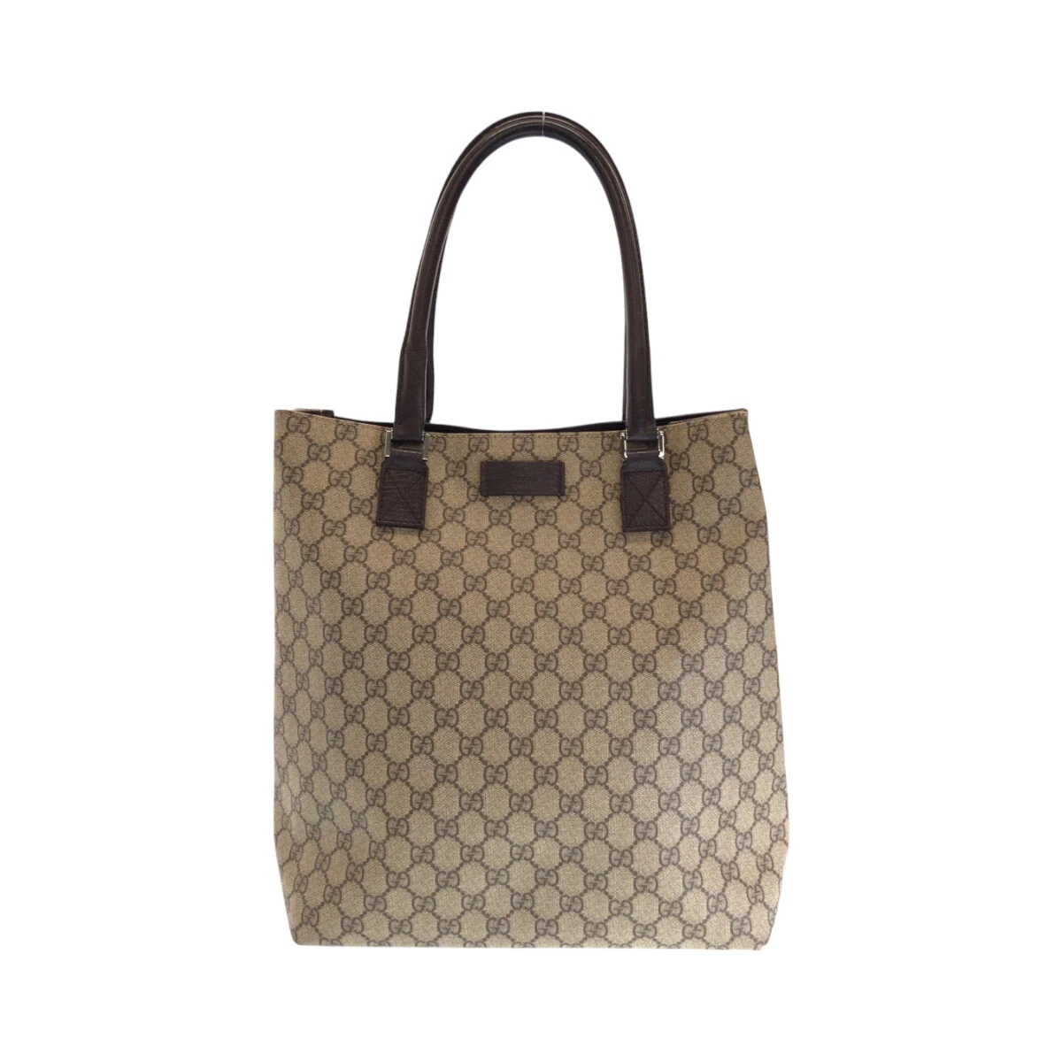 Sac fourre tout bandoulière GUCCI 131220 beige marron GG toile suprême GG