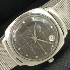 VINTAGE FORTIS AUTOMATIC 2452 SWISS MENS ORIGINAL DIAL WATCH a705520-1