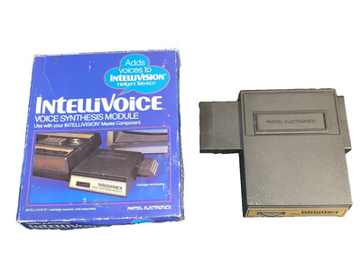 Mattel INTELLIVISION INTELLIVOICE Voice Synthesis Module 3330 Vtg Original Box