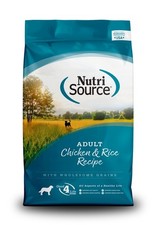 NutriSource Dog Food Adult Chicken & Rice Dry Dog Food 26-Lb 2.04 per pound