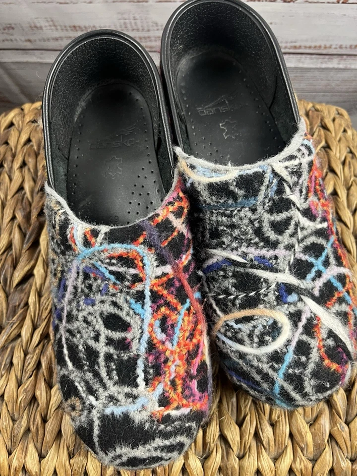 Zuecos Dansko para mujer multicolor EU 39 US 9 tejidos zapatos cómodos sin cordones Foto 2 de 4