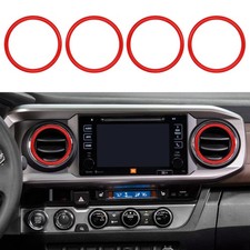 A C Vent Trim Rings Decoration Cover Compatible with Car A C Vent Trim A C
