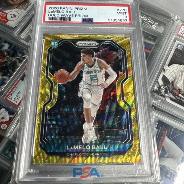 LaMelo Ball 2020 Panini Prizm Gold Wave