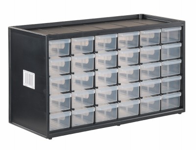 Bin System, Stackable, 30-Drawer -STST40730