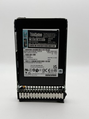 Lenovo Micron 02JG532 MTFDDAK480TDS 480GB 2.5'' SATA 6Gbps SSD ThinkSystem