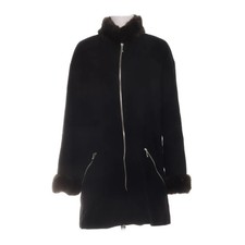 Rosa Ronstedt, Mantel, Damen, Größe: 38, Schwarz, Acetat/Polyamid/Wolle #JKX