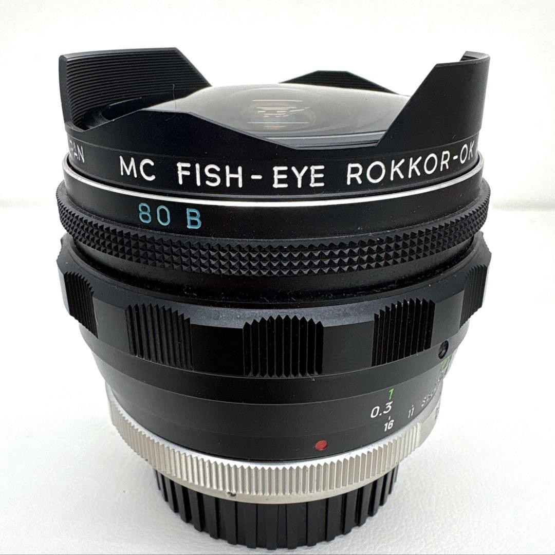 Minolta MC FISH-EYE ROKKOR-OK 16mm/f 2.8 レンズ