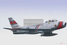 F-86 SABRE JET AIRCRAFT UNITED STATES 1950 13X19 PHOTO