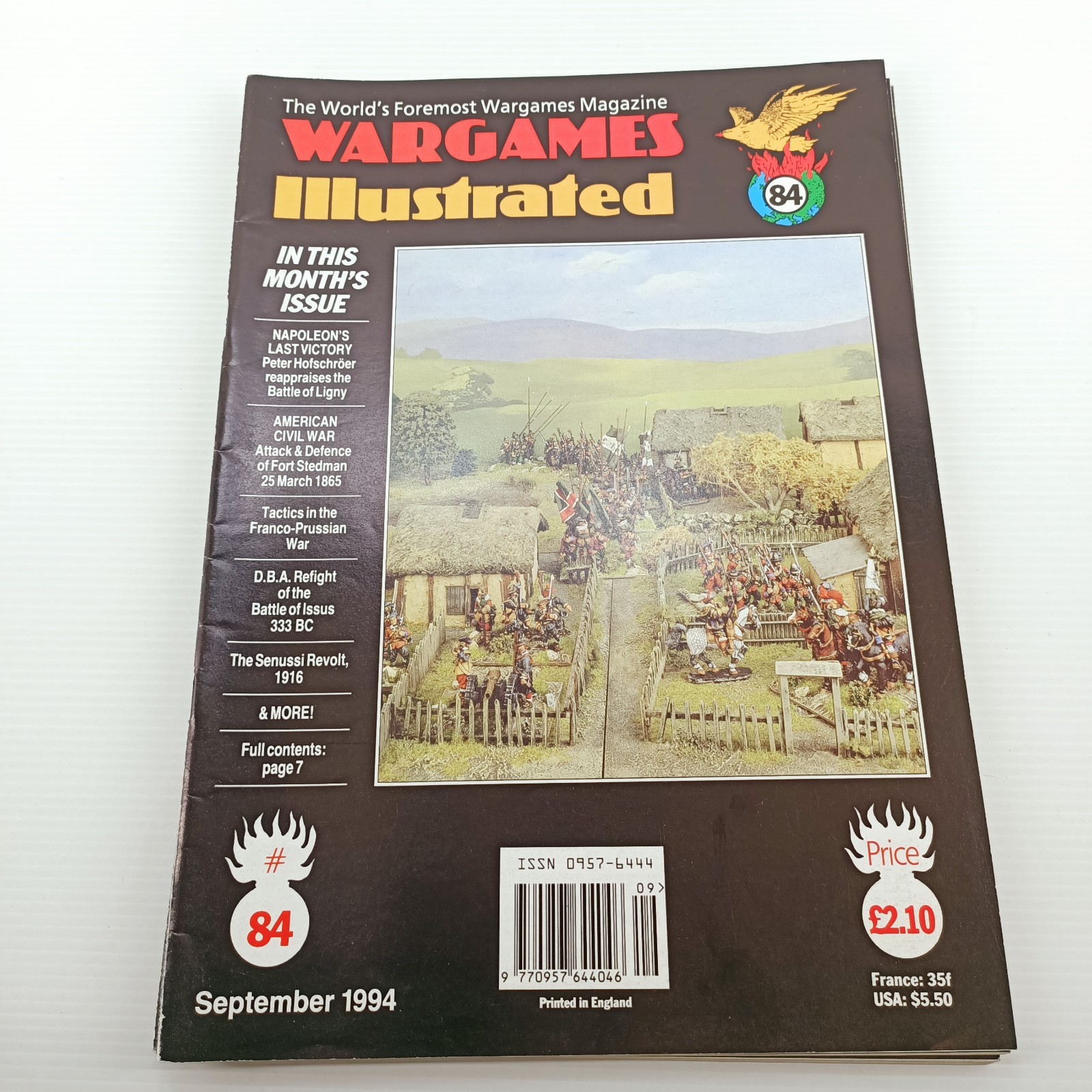Wargames Illustrated 1994 x9 Military Table Top Gaming Magazine Bundle Lot image 7