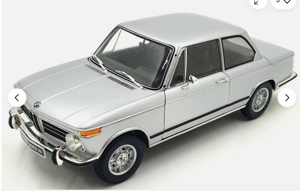 Kyosho BMW 2002 tii Silver 08543S