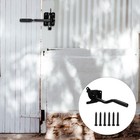  Garden Fence Door Gate Lock Self Locking Latch Gravity Lever Latches