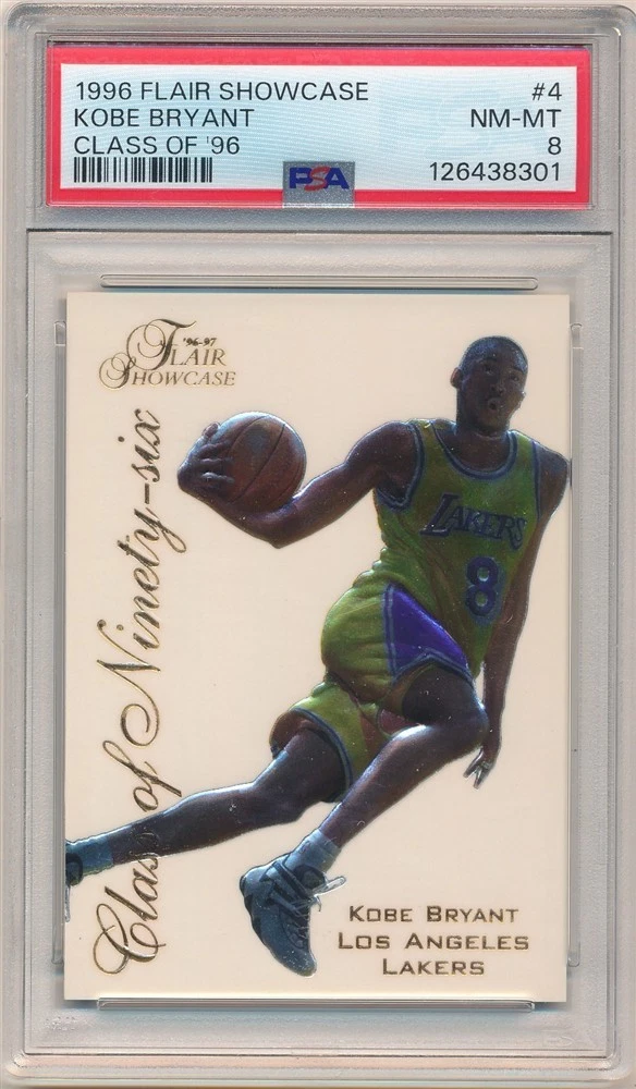 1996-97 Flair Showcase - Kobe Bryant #4 for sale | eBay
