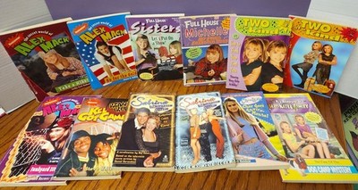 Vintage 90s Y2K Girls Book Lot 12 Alex Mack Sabrina Clueless Mary-Kate Ashley