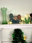 Roseville  Blue Magnolia Planter no reserve perfect condition