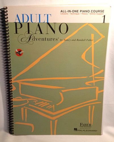 Faber Piano Adventures Adult All-in-One Piano Course Level 1 Book