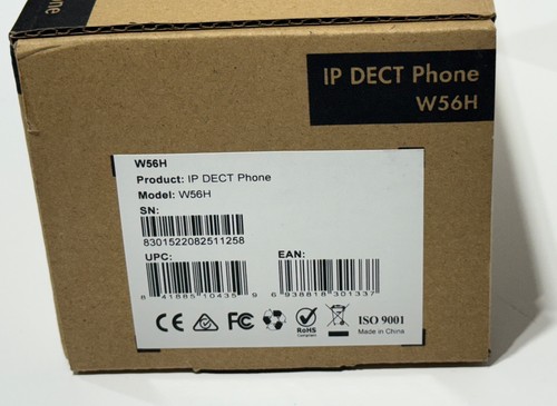 Yealink W56H HD DECT Expansion Handset for Cordless VoIP Phone and Device NEW - Afbeelding 2 van 2