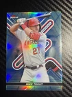 2022 Topps Finest - Mike Trout #27 /250 Aqua