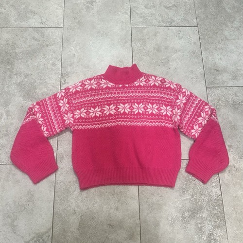 “Art Class” Girls Hot Pink Sweater - Picture 3 of 5