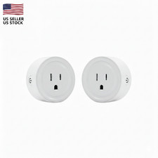 2-Pack Smart Plug WiFi Mini Outlet Works with...
