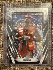 2026 Topps Chrome WWE Montez Ford Logofractor Black /10