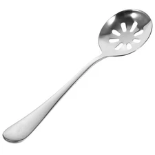 Stainless Steel Slotted Spoon - Perforated Spoon - Small Serving Utensil for ...