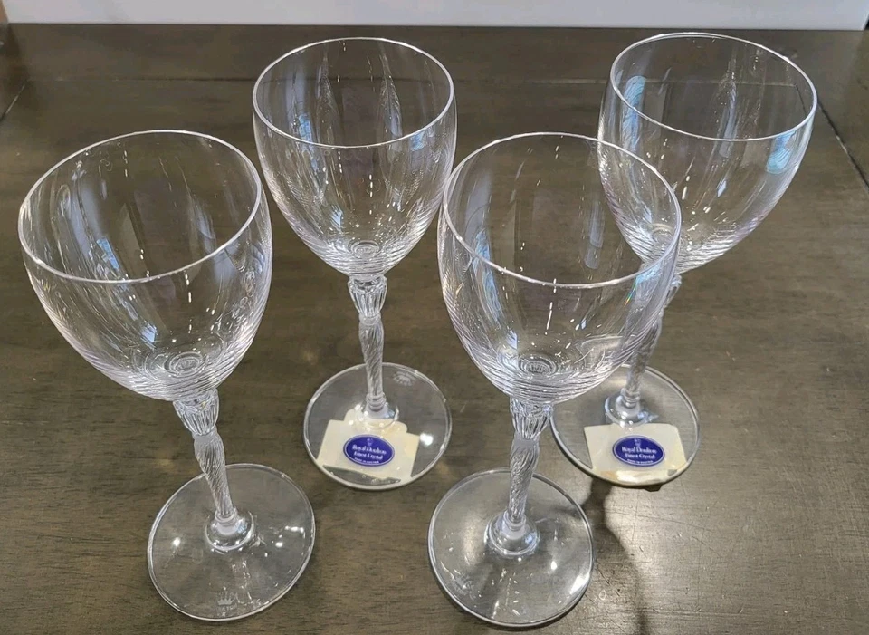 Copas de vino Royal Doulton Oxford platino (juego de 4) (6 oz) Foto 4 de 4