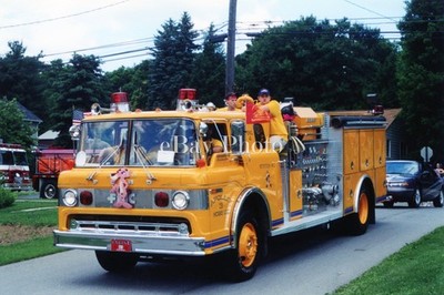 Fire Apparatus Photo 4x6 Apollo PA Hose Company Ford C/FMC Engine 